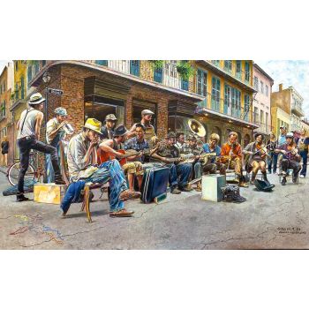 Músicos de Nueva Orleans