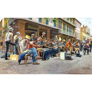 Músicos de Nueva Orleans
